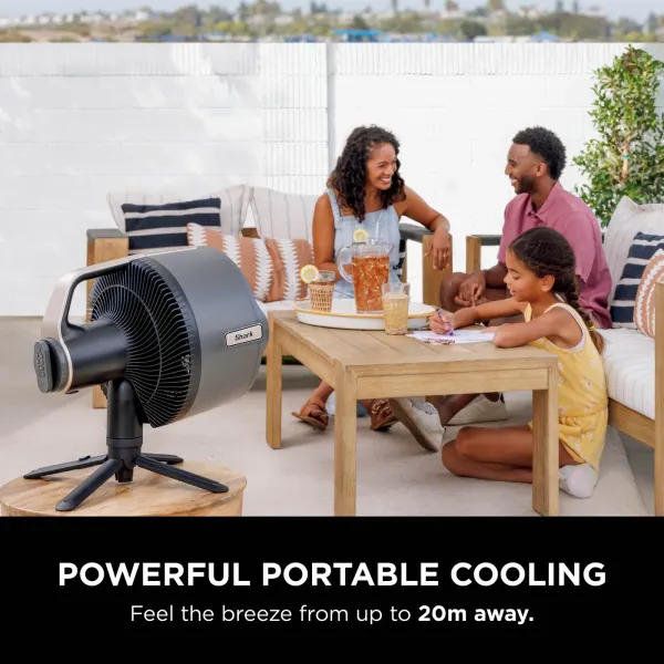 Shark FlexBreeze Pro Mist Indoor & Outdoor Fan & Outdoor Misting System FA300UK - Image 3